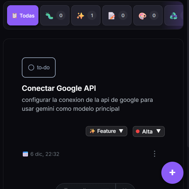 ToDo4Devs Mobile Interface